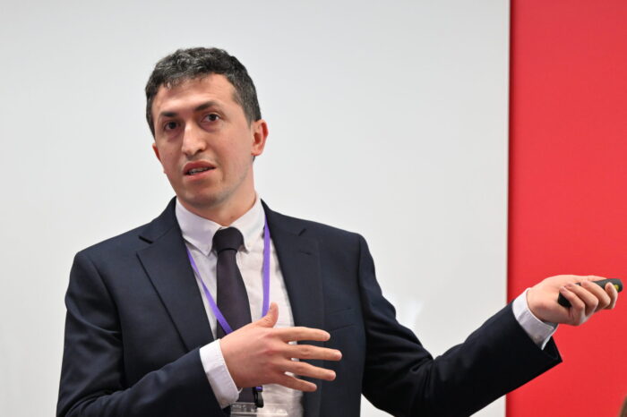 Dr Ibrahim Ozturk presenting